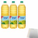 Gut & Günstig Pflanzenöl aus Raps 3er Pack (3x1l Flasche) + usy Block