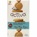 Belkorn activa Biscuits Kokos wenig Zucker (120g Packung)
