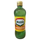 Mazola Erdnussöl Sehr hoch erhitzbar 3er Pack (3x0,5l Glasflasche) + usy Block