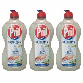 Pril Sensitive Aloe Vera 3er Pack (3x450ml Flasche)
