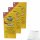 Grafschafter Goldsaft Zuckerrübensirup 3er Pack (3x5 Portionen von 25g) + usy Block