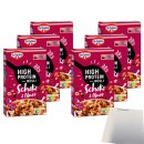 Dr. Oetker High Protein Müsli Schoko & Nuss 6er Pack (6x400g Packung) + usy Block