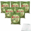 Rossana Pistazienbonbons, Karamellschale gefüllt mit Pistaziencreme 6er Pack (6x135g Tüte) + usy Block