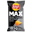 Lays Max Heinz Tomaten Ketchup Flavour (22x185g Packung) + usy Block