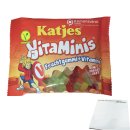 Katjes Vitaminis Fruchtgummi + Vitamine (1x175g Beutel) + usy Block
