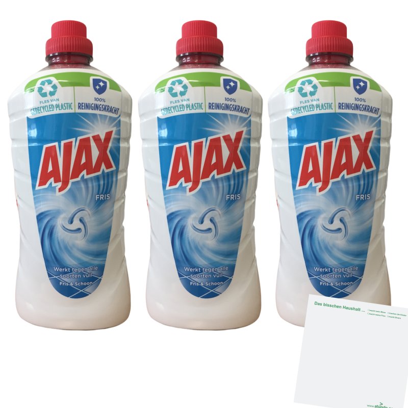 Der Ajax Allzweckreiniger Frischeduft 10 L: Mühelose & nachhaltige Reinigung Der Ajax Allzweckreiniger Frischeduft 10 L: Mühelose & nachhaltige Reinigung
