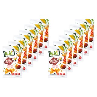 N.A! Tortilla Pops Sweet Chili (12x80g Packung)