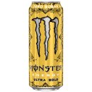 Monster Ultra Gold Zero Energy Drink (48x0,5L Dosen) + usy Block