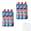 Domestos Kraft & Frische WC Gel Ocean Fresh 6er Pack (6x750ml Flasche) +usy Block
