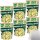 Knorr Pasta Snack Brokkoli-Käse Sauce 6er Pack (6x62g Packung) + usy Block