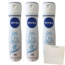 Nivea Fresh Natural Deodorant 3er Pack (3x150ml Flasche)...