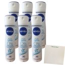 Nivea Fresh Natural Deodorant 6er Pack (6x150ml Flasche)...