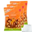 Lindt Choco-Cerealien dunkel, Schokoeier 3er Pack (3x86g Packung) + usy Block