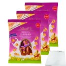 Lindt Choco-Cerealien Vollmilch, Schokoeier 3er Pack (3x86g Packung) + usy Block