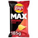 Lays Max Original Flavour (22x185g Packung) + usy Block