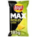 Lays Max Pickles Flavour (22x185g Packung) + usy Block