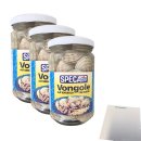SPECA Vongole, Venussmuscheln mit Schale 3er Pack (3x350g Glas) + usy Block
