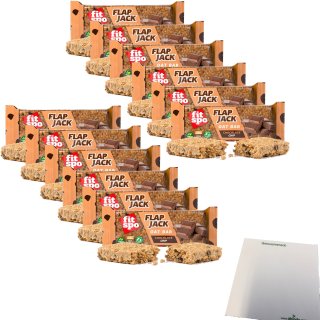 Fitspo Chocolate Chip Oat Bar 12er Pack (12x90g Riegel) + usy Block