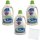 Chante Clair Lavatrice Muschio Bianco 3er Pack (3x1750ml Kanister Maschinenwaschmittel) + usy Block