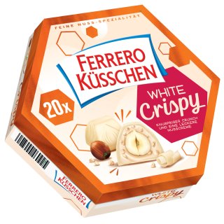Ferrero Küsschen White Crispy (172g Packung)