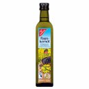 Gut & Günstig Natives Rapskernöl kaltgepresst 3er Pack (3x500 ml Flasche) + usy Block