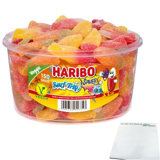 Haribo Surf Trip Sauer (1,2kg Dose) + usy Block