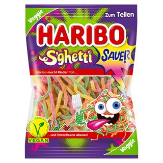 Haribo Sghetti Sauer (175g Packung)