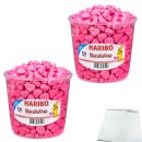 Haribo Herzbeben 2er Pack (2x1,2kg Dose) + usy Block