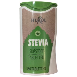 Huxol Stevia Süßstoff Tabletten (580 Tabletten, Spender)