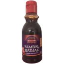 GoTan Sambal Badjak indonesische Zwiebel-Chili-Paste 6er Pack (6x225g Flasche) + usy Block