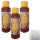 Hela Spezialsauce Scharfer Ketchup mit Curry und Zwiebelstücke 3er Pack (3x360g Flasche) + usy Block
