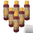 Hela Spezialsauce Scharfer Ketchup mit Curry und Zwiebelstücke 6er Pack (6x360g Flasche) + usy Block
