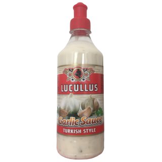 Lucullus Garlic Sauce Turkish Style (500ml Flasche)