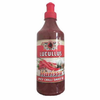 Lucullus Harissa Spicy Chili Sauce (500ml Flasche)