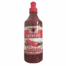 Lucullus Harissa Spicy Chili Sauce 3er Pack (3x500ml Flasche) + usy Block