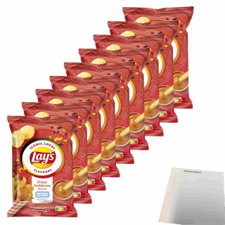 Lays Iconic Local andalusische Pommes Flavour (9x150g Packunng) + usy  Block