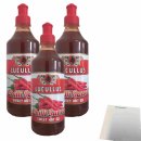 Lucullus Chilli Sauce sweet Hot 3er Pack (3x500ml Flasche) + usy Block