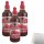 Lucullus Chilli Sauce sweet Hot 3er Pack (3x500ml Flasche) + usy Block