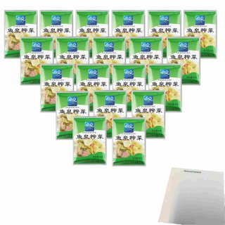 FISH WELL Konservierte Senfscheiben 20er Pack (20x68gr Packung) + usy Block