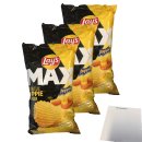 Lays Max Patatje Joppie Flavour 3er Pack (3x185g Packung) + usy Block
