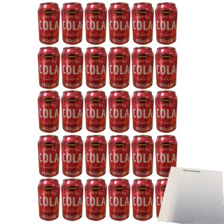 Jumbo Cola Regular 30er Pack (30x0,33l Dose) + usy Block