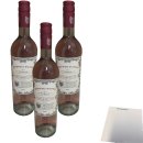 Doppio Passo Puglia Primitivo Rosato 2021 Wein 3er Pack (3x750ml Flasche) + usy Block