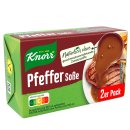 Knorr Pfeffer Sauce (2x250 ml Packung)