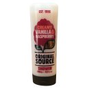 Original Source Creamy Vanilla & Rapberry Duschgel 3er Pack (3x500ml Flasche) + usy Block