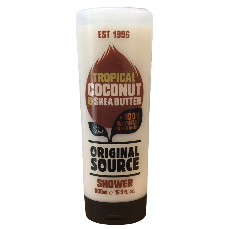 Original Source Duschgel Coconut & Shea Butter – 250 Ml, Mit Natürlichem Duft