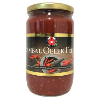 Lucky Label Sambal Oelek (720g Glas)