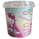 Hello Kitty Zuckerwatte Cotton Candy 6er Pack (6x50g Eimer) + usy Block