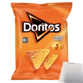 Doritos Nacho Cheese (110g Packung) + usy Block