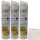 Gard Haarspray Glanz 5 mit weißem Mohn 3er Pack (3x250ml Sprühdose) + usy Block
