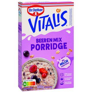 Dr. Oetker Vitalis Beeren Mix Porridge (460g Packung)